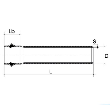 Tube à pression VDA PN12.5