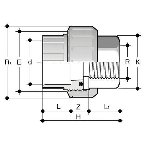 BIFXC_EPDM - Buse de passage