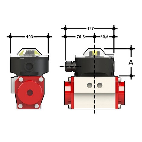 LSQTMEC Boîtier de micro-interrupteurs électromécaniques