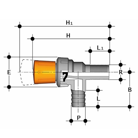RMRPV - Robinet à membrane DN 15