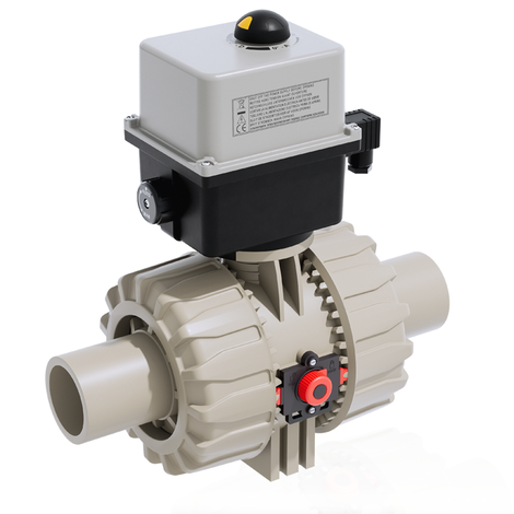 VKDBM/CE 90-240 V AC - Vanne à boisseau sphérique à commande électrique DN 65:100