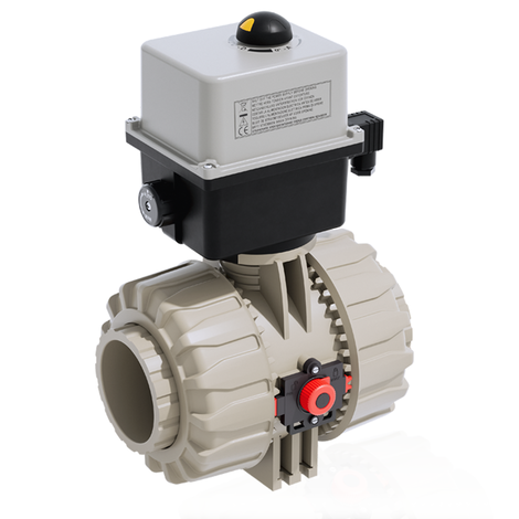 VKDIM/CE 90-240 V AC - Vanne à boisseau sphérique à commande électrique DN 65:100