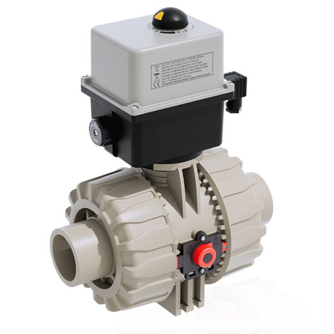 VKDDM/CE 90-240 V AC - Vanne à boisseau sphérique à commande électrique DN 65:100