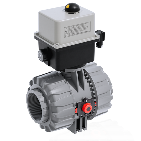 VKDNC/CE 90-240 V AC - Vanne à boisseau sphérique à commande électrique DN 65:100
