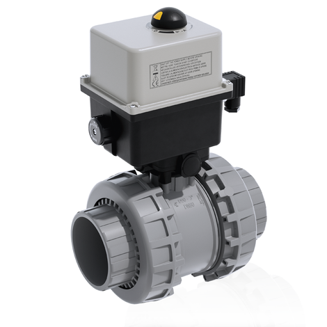 VXEIC/CE 90-240 V AC - EASYFIT vanne à boisseau sphérique à 2 voies à commande électrique DN 65:100