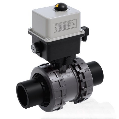 VXEBEV/CE 24 V AC/DC - EASYFIT vanne à boisseau sphérique à 2 voies à commande électrique DN 65:100
