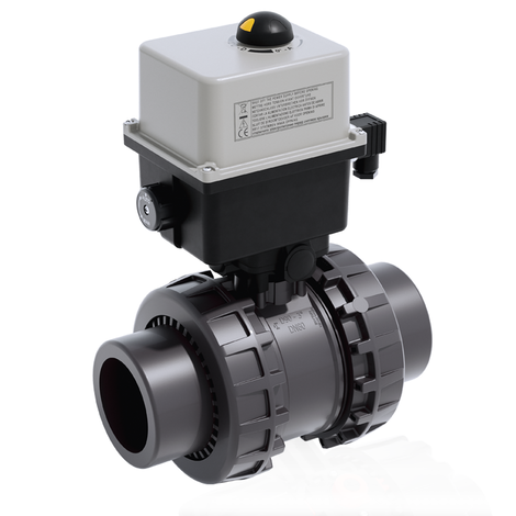 VXEJV/CE 90-240 V AC - EASYFIT vanne à boisseau sphérique à 2 voies à commande électrique DN 65:100
