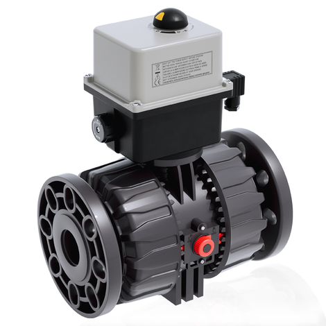 VKDOV - VKDOAV /CE 24 V AC/DC - Vanne à boisseau sphérique à commande électrique DN 65:100