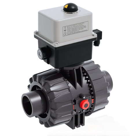 VKDDV/CE 90-240 V AC - Vanne à boisseau sphérique à commande électrique DN 65:100