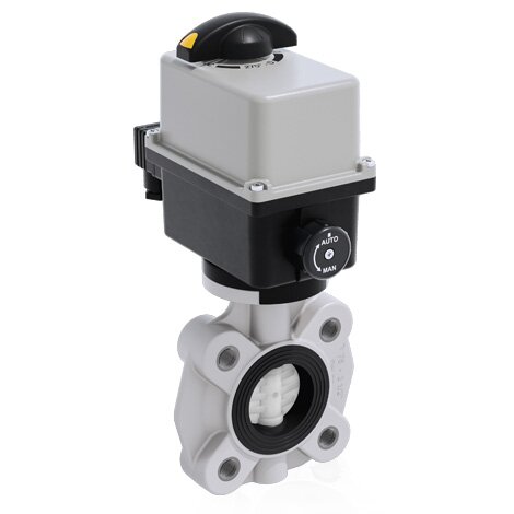 FKOF/CE 90-240V AC LUG ANSI - Vanne papillon à commande électrique DN 65:100