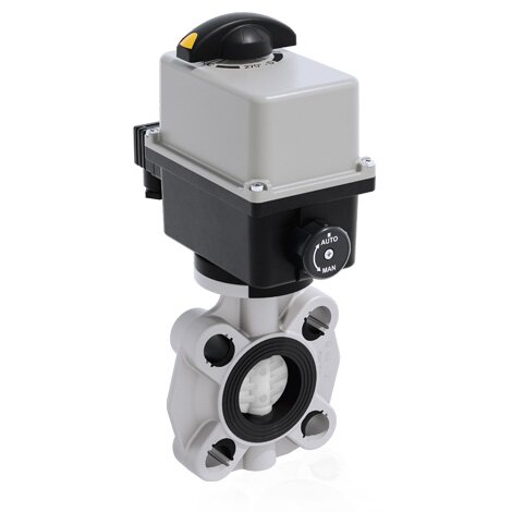 FKOF/CE 90-240V AC - Vanne papillon à commande électrique DN 40:100