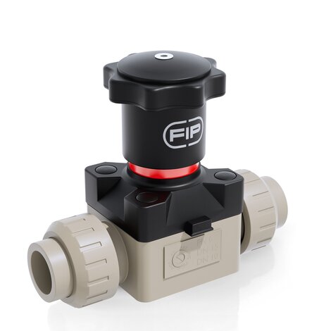 Valvola a membrana compatta CMUIM DN 12÷15 in PP-H