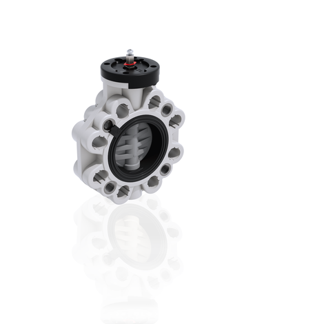 Immagine valvola a farfalla FKOC FM LUG ANSI in PVC-C DN 80÷200
