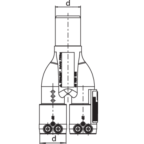 Pièce en Y avec extrémité pointue, SDR 11
