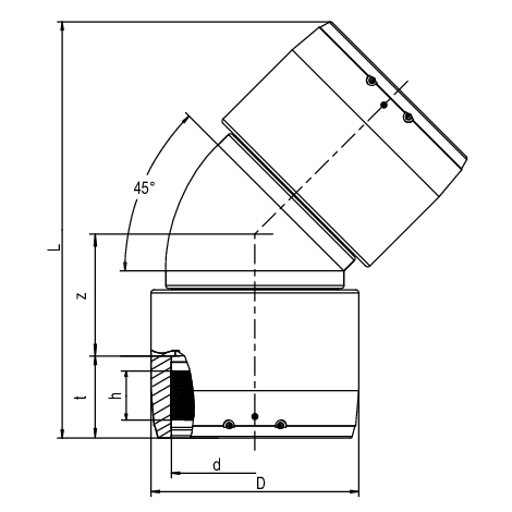 Angle 45°, SDR 11
