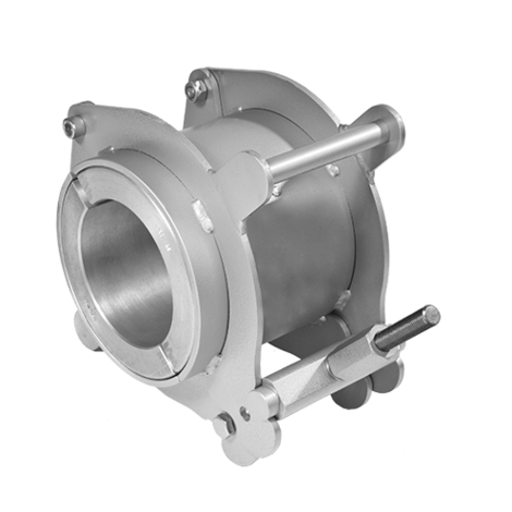Colliers de remise à l'équerre pour rétablir la section ronde des tubes écrasés d 63 - d 180