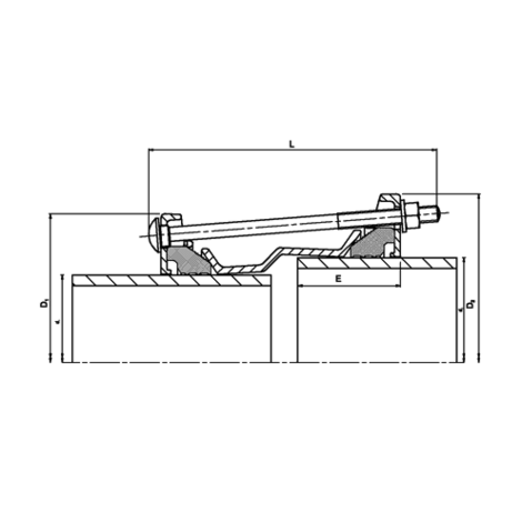 Raccord réducteur Wide-Range (pièce en U)