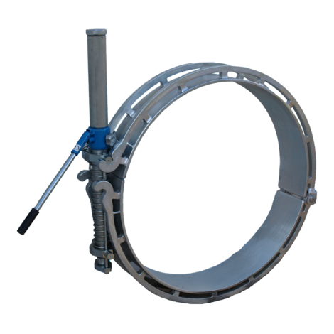 Collier rond hydraulique pour tubes d 280 - d 900