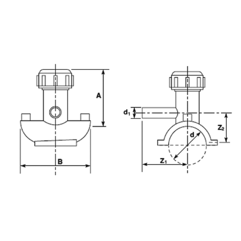 Armature de prise de pression, SDR 11