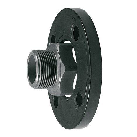 Collet avec bride fileté