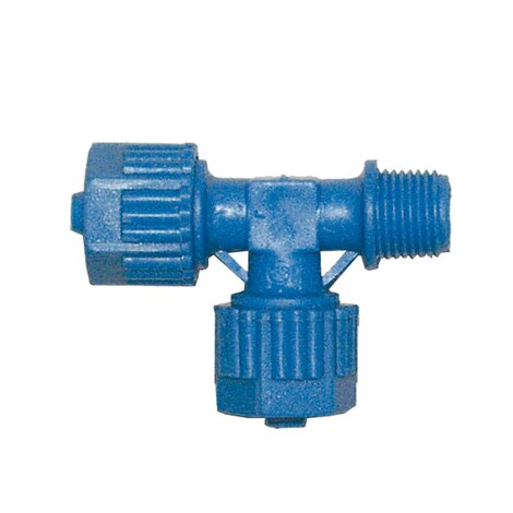 Té fileté asymétrique commande hydraulique