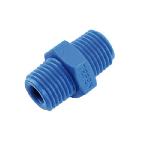 Raccord double fileté