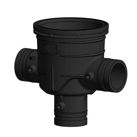 Corps du filtre (triple connexion).