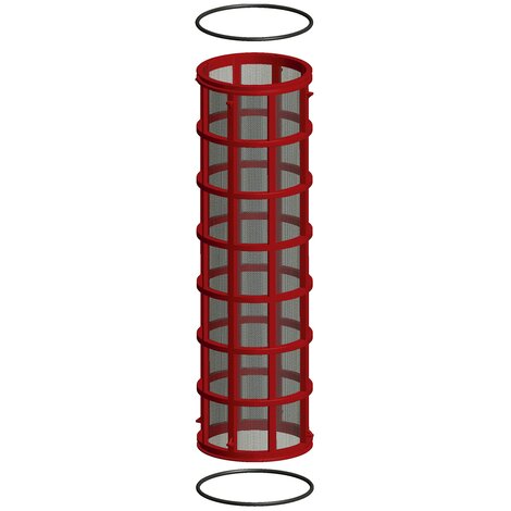 Cartouche à tamis.