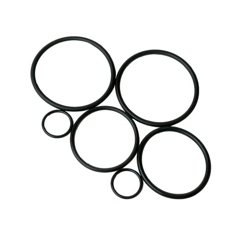 Ensemble de joints toriques (Viton-FPM) pour vannes à bille 2 voies en PVC