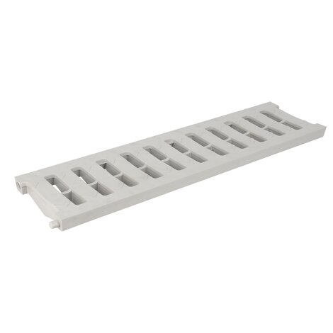 GRILLE CANIVEAU 0.5M LARG.130 B125 GRIS A.V.