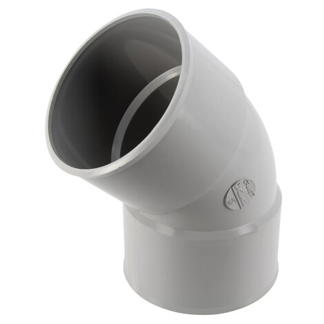 COUDE FF 45" D.80 GRIS