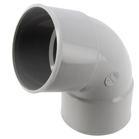 COUDE FF 67"30 D.80 GRIS
