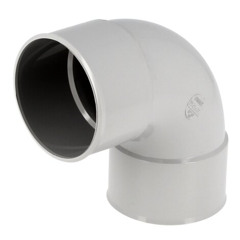 COUDE FF 87"30 D.80 GRIS