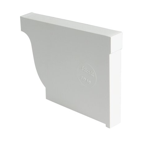 FOND GOUTTIERE DROIT CORNICHE ELITE BLANC