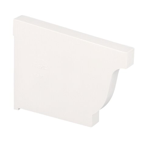 FOND GOUTTIERE GAUCHE CORNICHE ELITE BLANC