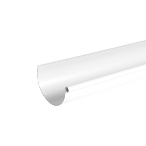 LONGUEUR GOUTTIERE DE 33 EN 4M BLANC
