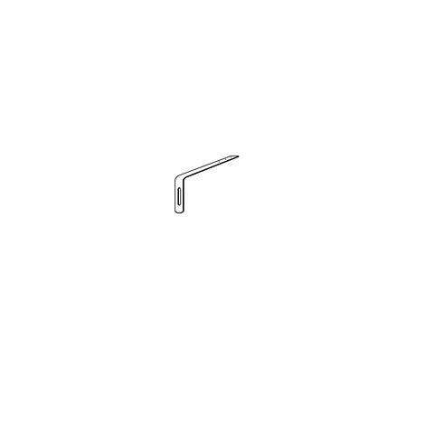 HAMPE GALVANISEE DE 50 CM