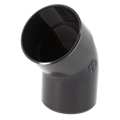 COUDE MF 45" D.100 ANTHRACITE