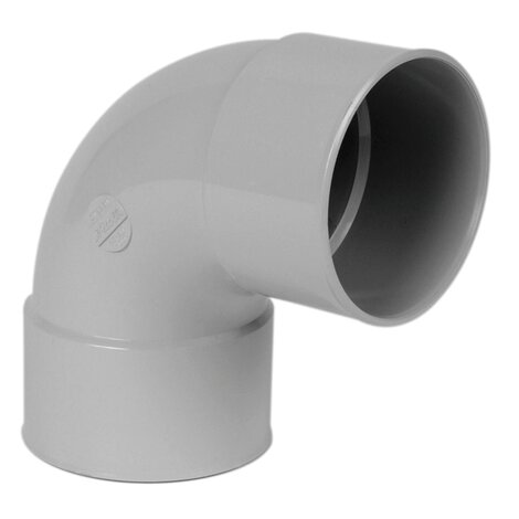 COUDE FF 87"30 D.100 GRIS
