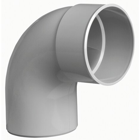 COUDE MF 87"30 D.125 GRIS