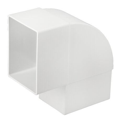 COUDE MF 90" POUR PROFILE 73X100 BLANC