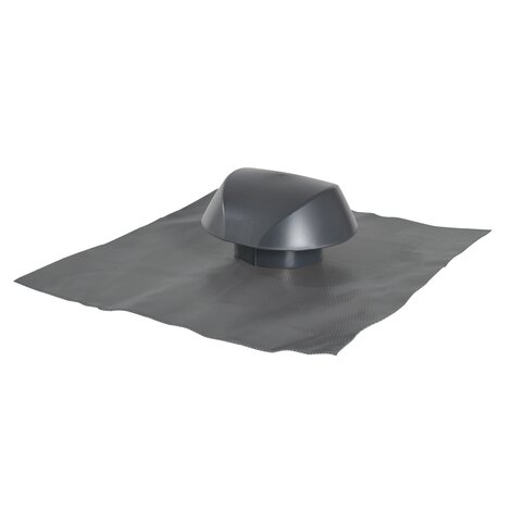 CHAPEAU VENTIL.COL.ETANCH. D.100 ANTHRACITE