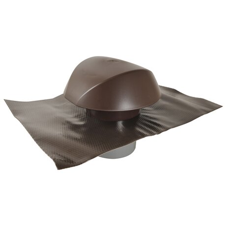 CHAPEAU VENTIL.COL.ETANCH D.125 MARRON