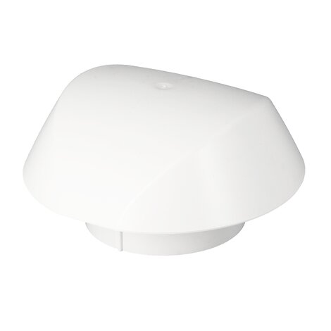 CHAPEAU VENTIL. SIMPLE+MOUSTIQ. D125 BLANC