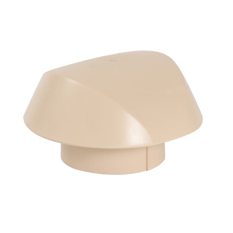 CHAPEAU VENTILATION SANS MOUST. D.125 SABLE