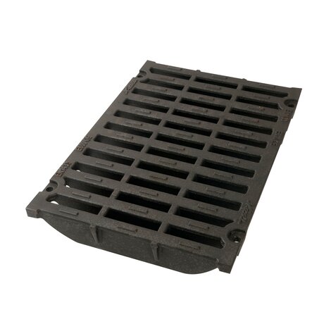 GRILLE FONTE D600 CANIVEAU DE 300 L. 0,50M