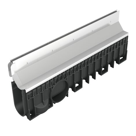 1M CANIV.100 HD INOX PROF.4 C250 FENTE EXCENT