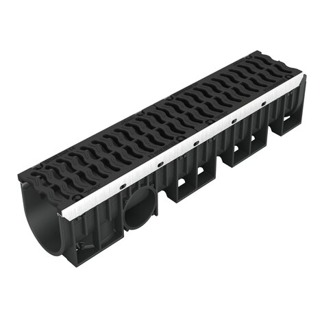 Caniveau avec grille fonte - D400 - L150 int Kenadrain