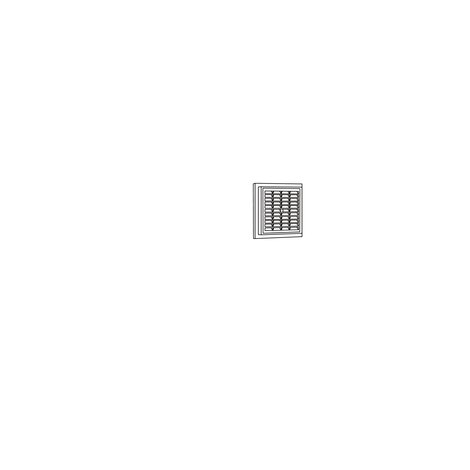 GRILLE MAC.REGLEM.DEM.CARREE 100 MOUS