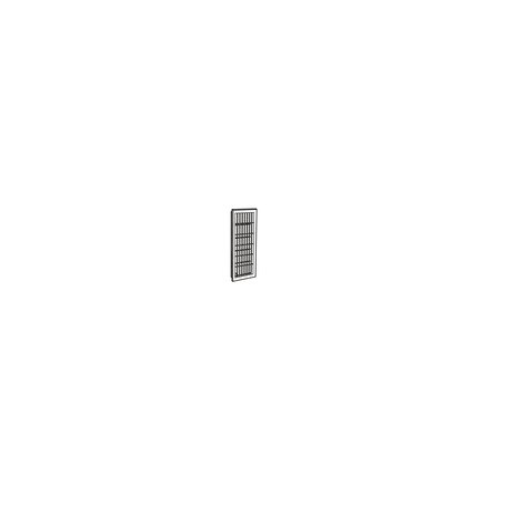 GRILLE MEN.RECT.A FERMETURE 100 MOUST